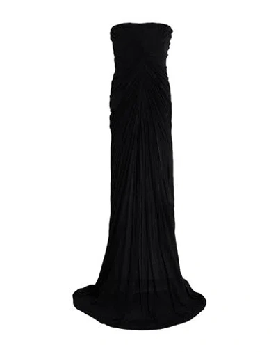 Rick Owens Woman Maxi Dress Black Size 6 Cotton