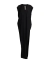 Rick Owens V-neck Floor-length Dress In Black