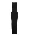 Rick Owens Woman Maxi Dress Black Size L Viscose, Polyester, Polyamide, Elastane