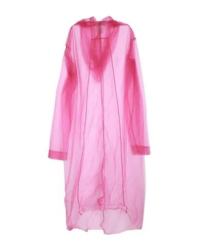 Rick Owens Woman Maxi Dress Fuchsia Size Onesize Polyamide In Pink