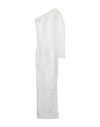 Rick Owens Woman Maxi Dress Ivory Size S Polyamide, Mohair Wool, Wool In White