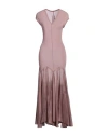 Rick Owens Pink Divine Maxi Dress In Purple