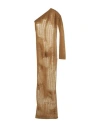 Rick Owens Woman Maxi Dress Military Green Size Xs Polyamide, Mohair Wool, Wool In Green