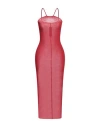 Rick Owens Woman Maxi Dress Red Size 6 Viscose, Silk