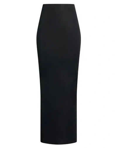 Rick Owens Woman Maxi Skirt Black Size M Virgin Wool