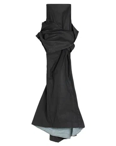 Rick Owens Woman Maxi Skirt Black Size 2 Rubber