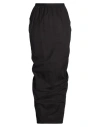 Rick Owens Woman Maxi Skirt Black Size 4 Cotton In Blue