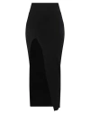 Rick Owens Woman Maxi Skirt Black Size L Viscose, Polyester, Polyamide, Elastane
