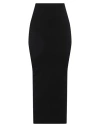 Rick Owens Woman Maxi Skirt Black Size M Viscose, Polyester, Polyamide, Elastane