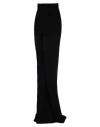 Rick Owens Womens Black A-line Pillar Crepe-wool Maxi Skirt In Black