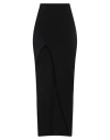 Rick Owens Woman Maxi Skirt Black Size L Viscose, Polyester, Polyamide, Elastane