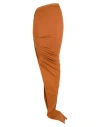 Rick Owens Woman Maxi Skirt Camel Size 4 Cotton In Beige