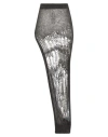 Rick Owens Woman Maxi Skirt Charcoal Size M Polyamide, Mohair Wool, Wool In Grey