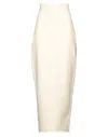 Rick Owens Long Skirts In White