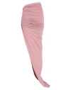 Rick Owens Woman Maxi Skirt Pink Size 4 Cotton
