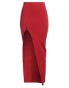 Rick Owens Woman Maxi Skirt Red Size S Viscose, Polyester, Polyamide, Elastane In Red