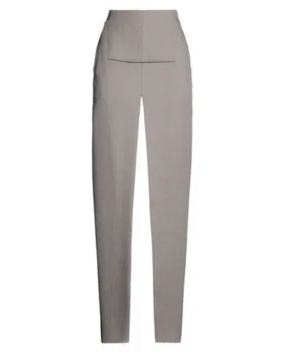 Rick Owens Woman Maxi Skirt Taupe Size 4 Wool In Gray