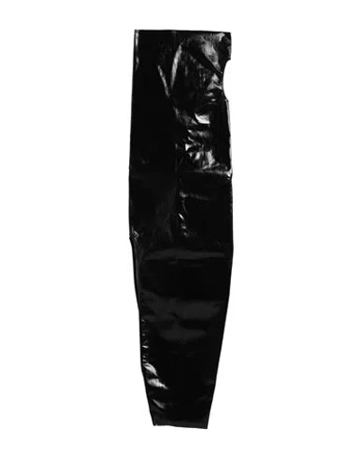 Rick Owens Woman Midi Dress Black Size 6 Cotton, Pbt - Polybutylene Terephthalate, Elastane In Gray