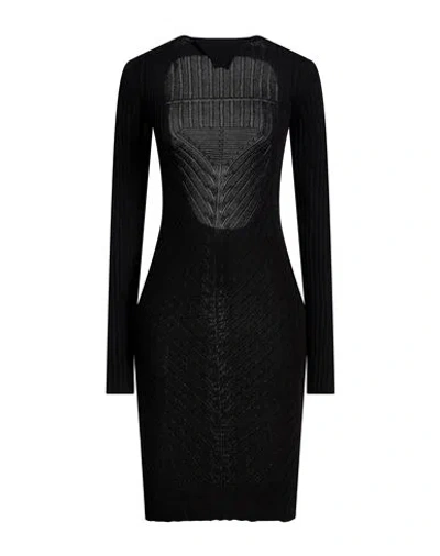 Rick Owens Woman Midi Dress Black Size L Cotton