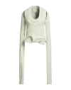 Rick Owens Woman Midi Dress Light Green Size S Alpaca Wool, Polyamide, Wool, Elastane In Neutral