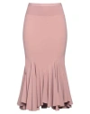 Rick Owens Knee Divine Skirt In Pink