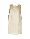 Rick Owens Woman Short Dress Beige Size 6 Snakeskin In Beige
