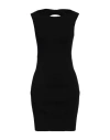 Rick Owens Woman Mini Dress Black Size M Viscose, Polyester, Polyamide, Elastane