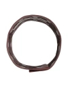 Rick Owens Woman Necklace Brown Size - Leather