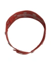 Rick Owens Woman Necklace Orange Size - Leather In Orange