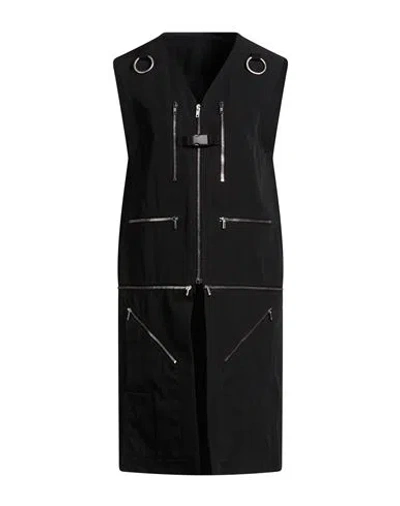 Rick Owens Woman Overcoat & Trench Coat Black Size 12 Polyester, Cotton