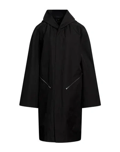 Rick Owens Woman Overcoat & Trench Coat Black Size 6 Polyamide