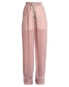 Rick Owens Women's Geth Shell Drawstring Cargo Pants In Pink