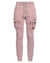 Rick Owens Woman Pants Antique Rose Size 8 Cotton In Pink