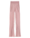 Rick Owens Woman Pants Antique Rose Size 8 Cupro, Cotton, Polyamide In Animal Print