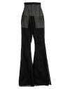 Rick Owens Woman Pants Black Size 2 Cotton In Black