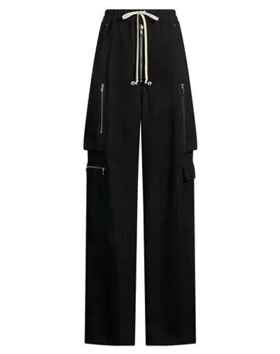 RICK OWENS RICK OWENS WOMAN PANTS BLACK SIZE 2 WOOL