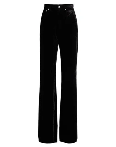 Rick Owens Woman Pants Black Size 26 Viscose, Silk
