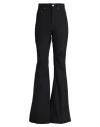 Rick Owens Bias Bootcut Flared Denim Jeans In Black