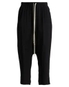 Rick Owens Woman Pants Black Size 4 Acetate, Silk In Black