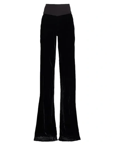 Rick Owens Woman Pants Black Size 4 Viscose, Silk