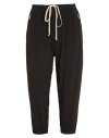 Rick Owens Woman Pants Black Size 6 Acetate, Silk In Black