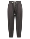 Rick Owens Woman Pants Black Size 6 Silk In Brown