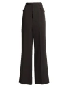 Rick Owens Woman Pants Black Size 6 Virgin Wool In Black