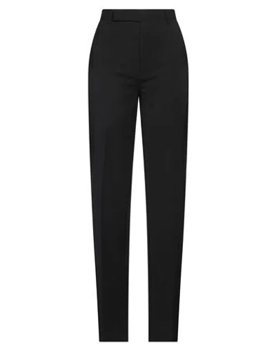 Rick Owens Woman Pants Black Size 8 Virgin Wool