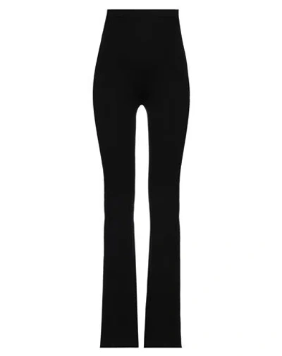 Rick Owens Woman Pants Black Size S Virgin Wool, Polyamide, Elastane