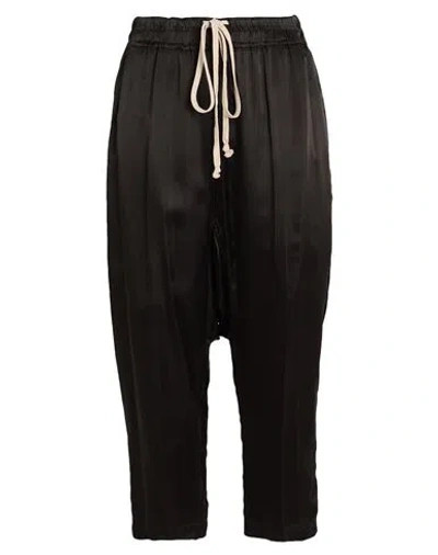 Rick Owens Woman Pants Dark Brown Size 4 Cupro