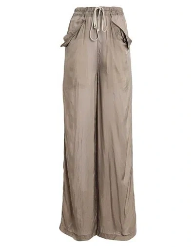 Rick Owens Woman Pants Khaki Size 4 Cupro In Beige