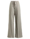 Rick Owens Woman Pants Light Grey Size 4 Cotton In Gray