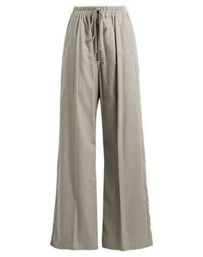 Rick Owens Woman Pants Light Grey Size 4 Cotton In Gray
