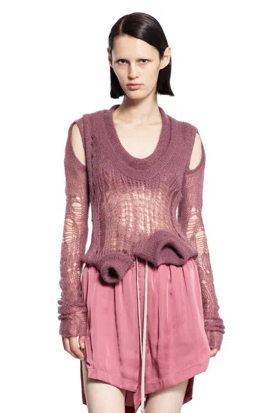 RICK OWENS SPIDER BANANA IN NET KNIT